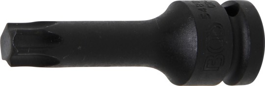 Silová nástrčná hlavice | délka 75 mm | 12,5 mm (1/2") | T-profil (pro Torx) T60 