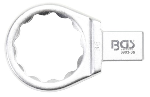 Insteek-ringsleutel | 36 mm | opname 14 x 18 mm 
