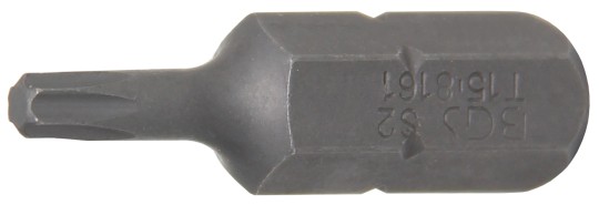 Ponta | Comprimento 30 mm | Entrada de sextavado externo 8 mm (5/16") | Perfil T (para Torx) T15 