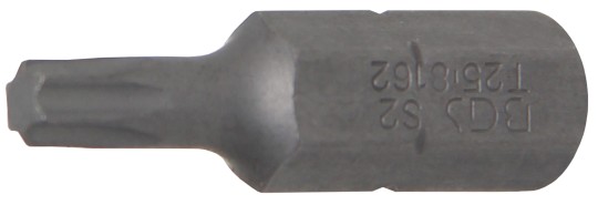 Ponta | Comprimento 30 mm | Entrada de sextavado externo 8 mm (5/16") | Perfil T (para Torx) T25 