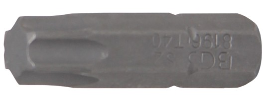 Behajtófej | Hossz 25 mm | Külső hatszögletű 6,3 mm (1/4") | T-profil (Torx) T40 