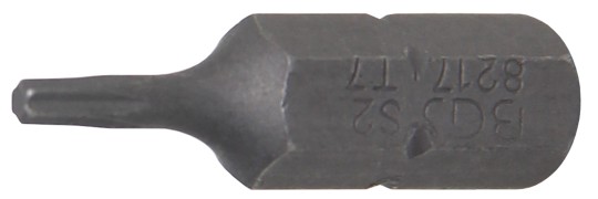 Bit | dužina 25 mm | vanjski šesterokutni pogon 6,3 mm (1/4") | T-profil (za Torx) T7 