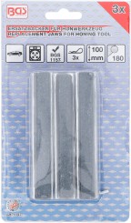 Zamjenske čeljusti alata za honanje BGS 1157 | čeljusti 100 mm | K 180 | 3-dijelni 