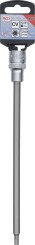 Dopsleutelbit | lengte 240 mm | 12,5 mm (1/2") | binnenzeskant 5 mm 