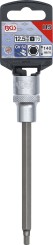 Bit Socket | length 140 mm | 12.5 mm (1/2") Drive | internal Hexagon 5 mm 