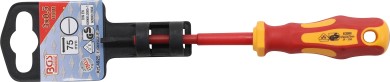 Şurubelniţă VDE | lamă dreaptă 3 mm | Lungime lamă 75 mm 