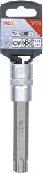 Bit-Insats | Längd 110 mm | 12,5 mm (1/2") | T-Profil (för Torx) med borrning T70 
