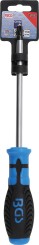 Skruvmejsel | T-Profil (för Torx) med borrning T40 | Klinglängd 150 mm 