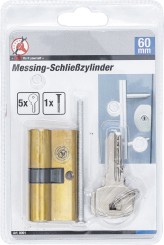 Messing-låsecylinder | 60 mm 