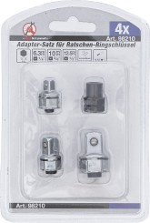 Adaptor Set for Ratchet Wrenches | 4 pcs. 