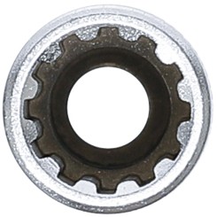 Dopsleutel Gear Lock, diep | 6,3 mm (1/4") | 9 mm 