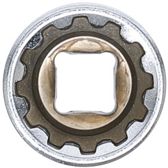 Hylsa Gear Lock, djup | 6,3 mm (1/4") | 13 mm 
