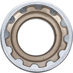 Encaixe para chave de caixa Gear Lock | Entrada de quadrado interno de 12,5 mm (1/2") | 17 mm 
