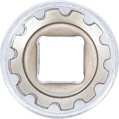 Llave de vaso Gear Lock | entrada 12,5 mm (1/2") | 24 mm 
