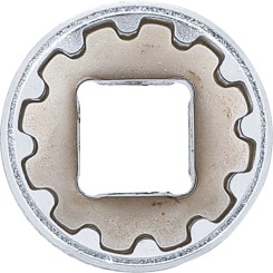 Steckschlüssel-Einsatz Gear Lock | Antrieb Innenvierkant 10 mm (3/8") | SW 17 mm 