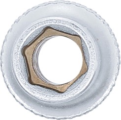 Llave de vaso hexagonal, larga | entrada 10 mm (3/8") | 8 mm 