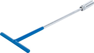 Tändstiftsnyckel med T-handtag, Kulled | 16 mm 