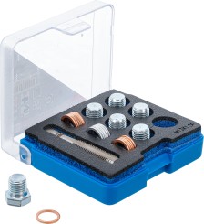 Kit de reparação para rosca de drenagem de óleo | M13 x 1,5 mm 