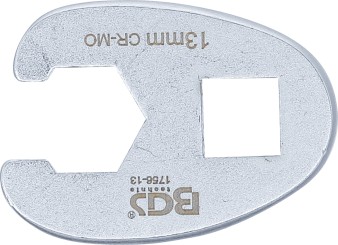 Hanefodsnøgle | 10 mm (3/8") | 13 mm 