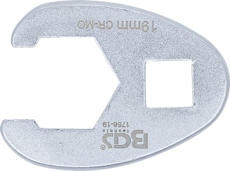 Plochý otevřený klíč | 10 mm (3/8") | 19 mm 