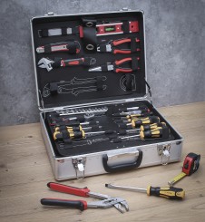 Tool Set in Aluminium Case | 129 pcs. 