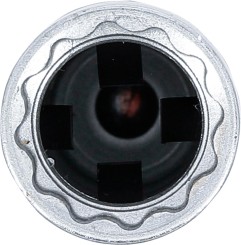 Zglobni umetak za svjećicu, dvanaesterokutni s oprugom | unutarnji četverokutni pogon 10 mm (3/8") | 16 mm 