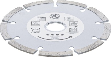 Segmentni disk za rezanje | Ø 125 mm 