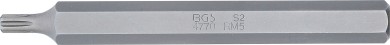 Bit | Längd 100 mm | Yttre sexkant 10 mm (3/8") | Kil-profil (för RIBE) M5 