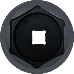 Kraftig topnøgletop sekskant, dyb | 25 mm (1") | 90 mm 