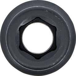 Kraftig topnøgletop sekskant, dyb | 20 mm (3/4") | 17 mm 