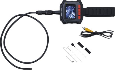 Endoscopio con monitor TFT Color | Cabezal de cámara Ø 8 mm 