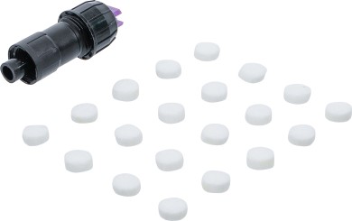 Replacement Nozzle and Filter Set | für Pressure Sprayer Foam | for BGS 6771 | 21 pcs. 