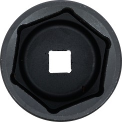 Encaixe para chave de caixa de impacto sextavado | Entrada de quadrado interno de 12,5 mm (1/2") | 52 mm 