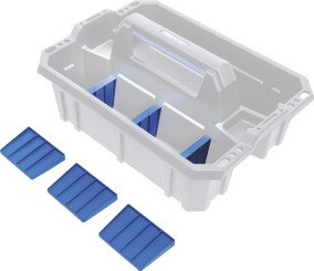 Dividers for Tool Carrying Case | Reinforced Plastic | 6 pcs. 