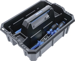 Kovčeg za nošenje alata | plastični | uključujući asortiman alata | 11-dijelni 
