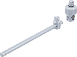 Hylsnyckel-adapter med spärrskaftsfunktion | med glidhandtag | 12,5 mm (1/2") 