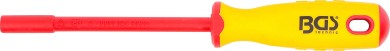 VDE-topnøgle-skruetrækker | sekskant | 4 mm | klingelængde 125 mm 