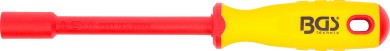 VDE-topnøgle-skruetrækker | sekskant | 9 mm | klingelængde 125 mm 
