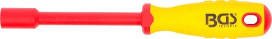 Şurubelniţă cu cap cheie tubulară VDE | hexagon | 10 mm | lungimea lamei 125 mm 
