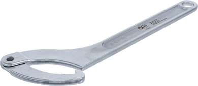 Przegubowy klucz hakowy z noskiem | 120 - 180 mm 