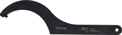 Klucz hakowy z trzpieniem | 205 - 220 mm 