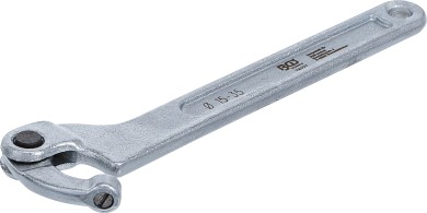 Adjustable Hook Wrench with Pin | 15 - 35 mm 