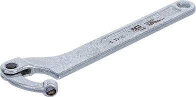 Adjustable Hook Wrench with Pin | 35 - 50 mm 