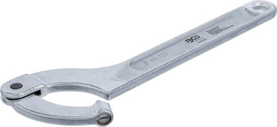 Adjustable Hook Wrench with Pin | 80 - 120 mm 