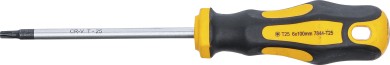 Schroevendraaier | T-profiel (voor Torx) T25 | Meslengte 100 mm 