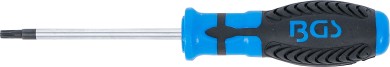 Skruvmejsel | T-Profil (för Torx) med borrning T20 | Klinglängd 80 mm 