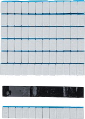 Kliješta za skidanje zalijepljenih balansirnih masa | 12 x 5 g | 50-dijelni 