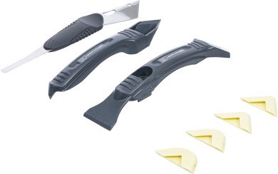 Décolleur de joint silicone et jeu de spatules | 8 pièces 