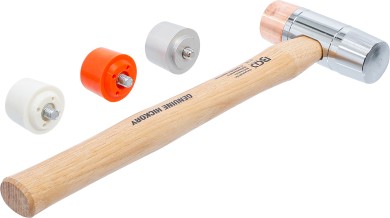 Skiftehovedhammer | Hickory-skaft | Ø 35 mm 