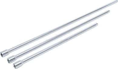 Extension Bar Set | 12.5 mm (1/2") | 450 / 600 / 750 mm | 3 pcs. 